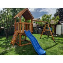 3# Nagy játszótér (130x130cm), 2 állásos hintaállvánnyal